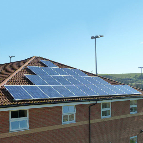 60m / Alliage d'aluminium de systèmes de support de toit de panneau solaire de tuile de charge de vent de S/acier inoxydable