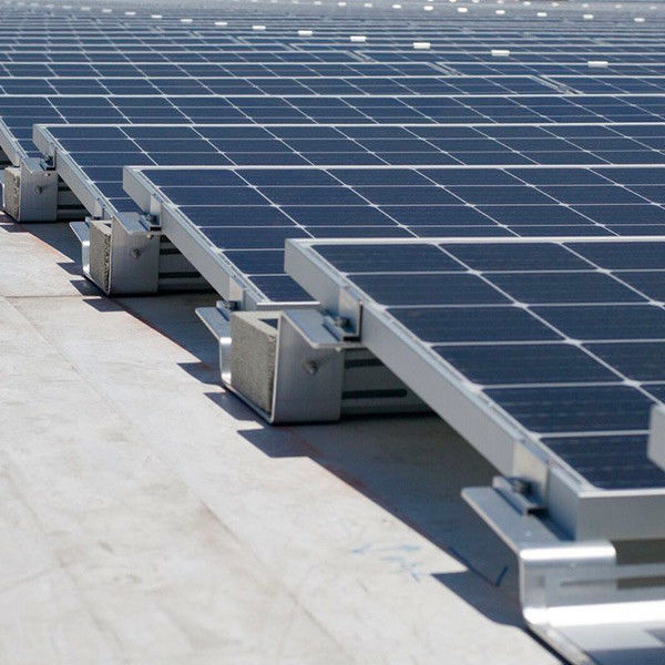 3KW 5KW 10KW Solar Power Roof Systems , Industrial Flat Roof Solar Mounting System