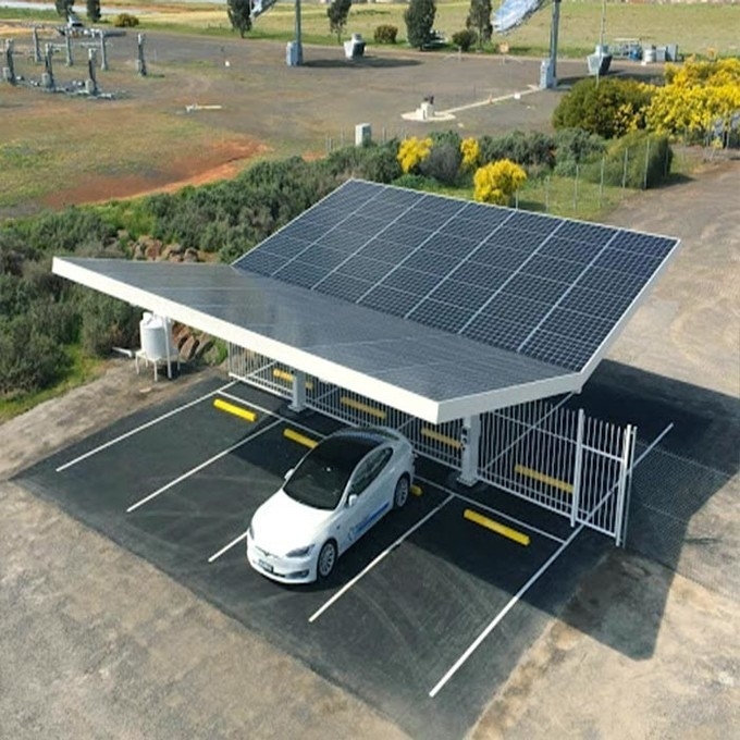 Systèmes solaires de parking de grille 
