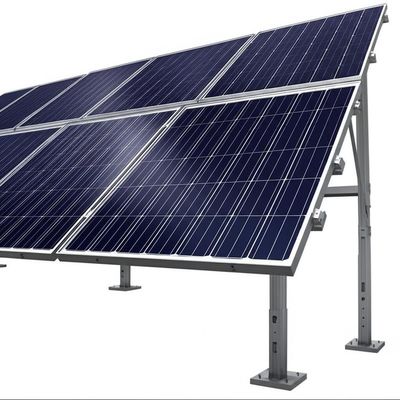Un bon prix. Commercial Solar Panel Ground Mounting Systems Adjustable 0° To 15° Roof Inclination Suitable for Large-scale Projects en ligne
