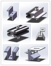 Un bon prix. Le panneau solaire Frameless de la couche mince maintient la surface anodisée par supports semi flexibles en ligne