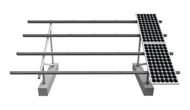 Un bon prix. Toit plat durable de panneau solaire montant des kits, système photovoltaïque de support d'installation rapide en ligne