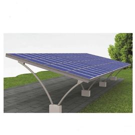 Un bon prix. Ouvrez l'aluminium anodisé parinstallation au sol de configuration de facilité de systèmes solaires de parking en ligne
