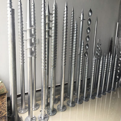 Un bon prix. La vis moulue de champ 3.5mm ouvert de l'épaisseur 2.75mm 3mm empile le composant solaire de support du vent 60m/S d'ancres de Polonais en ligne