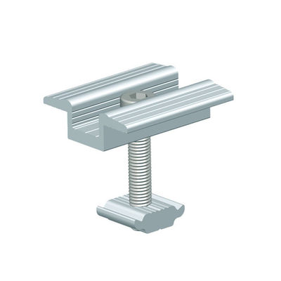 Un bon prix. Panneau solaire à pellicule mince sans cadre, pinces, supports de montage semi-flexibles anodisés pour le montage photovoltaïque en ligne