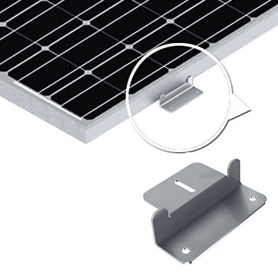 Un bon prix. Module de panneau solaire de résistance de vent montant le support flexible de rail d'énergie solaire d'accessoires en ligne