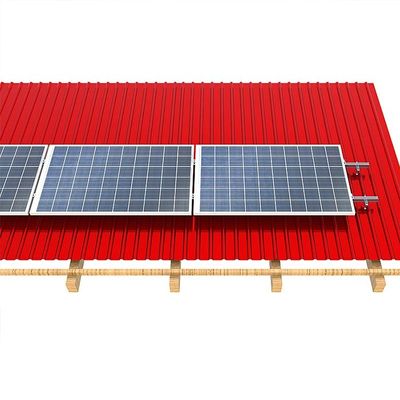 Un bon prix. 0° aux supports solaires plats réutilisables antirouille typiques d'installation facile 15° et rapide pour des systèmes d'usine de picovolte en ligne