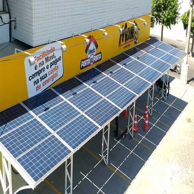 Un bon prix. Al 6005-T5 et système solaire au sol ouvert de support de parking du SUS 304 en ligne