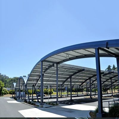 Un bon prix. 0-60 système solaire en acier galvanisé à chaud de support de parking de picovolte de degré en ligne