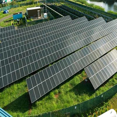 Un bon prix. panneau solaire de 50deg Q235B Q345B rectifié montage des systèmes en ligne