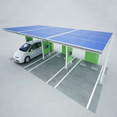 Un bon prix. Supports moulus ouverts de panneau solaire de l'envergure 5000mm pour le parking en ligne