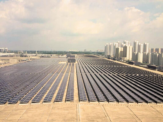 Un bon prix. 25 Ans de Longévité Support de Toiture Photovoltaïque Conçu pour Application sur Toit Cadre de Support de Module Solaire en ligne