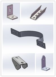 Un bon prix. Accessoires solaires adaptés aux besoins du client L - crochets de pied de support de connecteurs pour la structure de support solaire en ligne