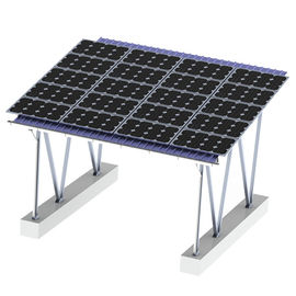 Un bon prix. L'acier solaire résidentiel moulu de kit de parking encadre la base de bloc de béton en ligne