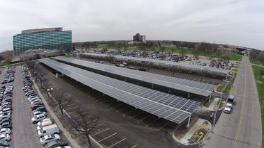 Un bon prix. Les systèmes solaires de parking de haute résistance ont galvanisé des rails d'aluminium de cadre en acier en ligne