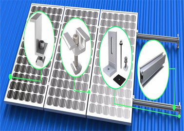 Un bon prix. Toit plat vertical montant le cadre en aluminium anodisé à niveau dominant d'extrusion en ligne