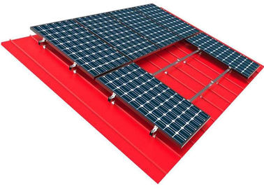 Un bon prix. les systèmes de support de toit du panneau solaire 10kw ont lancé la structure trapézoïdale ondulée de picovolte de couture de position en ligne