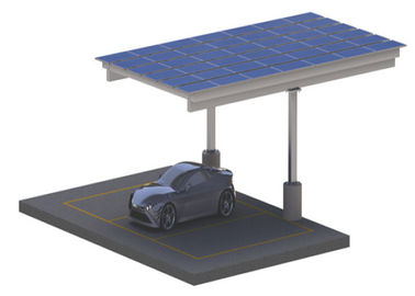 Un bon prix. Structures solaires résidentielles galvanisées de parking, sur outre du parking d'énergie solaire de grille en ligne