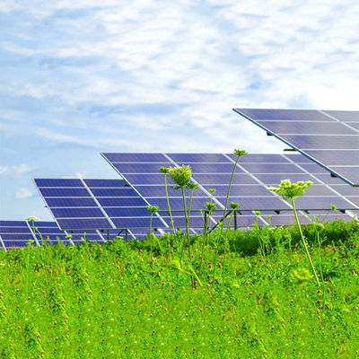 Pile rectifiée par systèmes au sol en acier galvanisée d'usine de support de panneau solaire d'immersion chaude