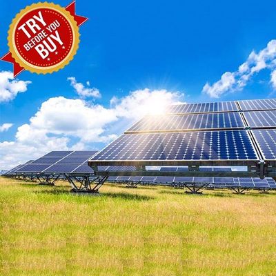 Un bon prix. Hauteur maximum rapide de bâtiment de l'installation 20M de pile de panneau solaire de systèmes au sol en acier de support en ligne