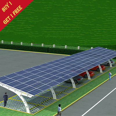 Un bon prix. le parking 60kw les systèmes que solaires pour le port de voiture garant le panneau Frameless picovolte ont rectifié monter le stationnement solaire de voiture a jeté en ligne