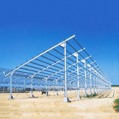 Un bon prix. 50MW fixes inclinent le système Frameless en aluminium anodisé de support de panneau solaire en ligne