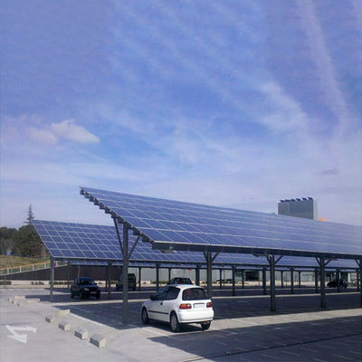 Un bon prix. Systèmes solaires anodisés de parking moulu ouvert en aluminium en ligne