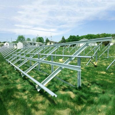 Un bon prix. La grande qualité I H a galvanisé l'acier de construction en acier enduit de carbone de poutre de profil pour les systèmes de montage solaires en ligne