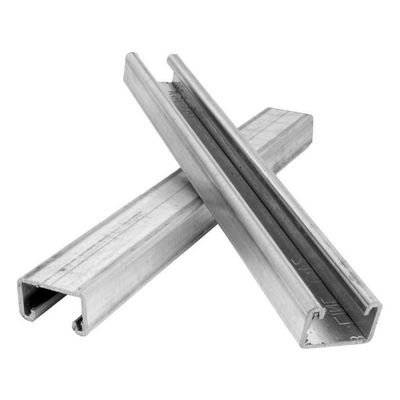 Un bon prix. Le bâtiment ou la construction HDG a perforé le profilé en u galvanisé, la Manche formée à froid de structure de support de picovolte pour le système solaire en ligne