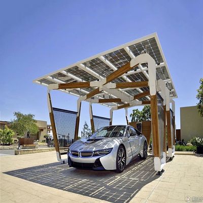 Un bon prix. 10-60° Galvanized Steel PV Solar Carport Mounting Systems en ligne