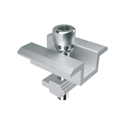 Un bon prix. Aucun panneau solaire de forage de mi extrémité en aluminium Frameless ne maintient monter des kits en ligne