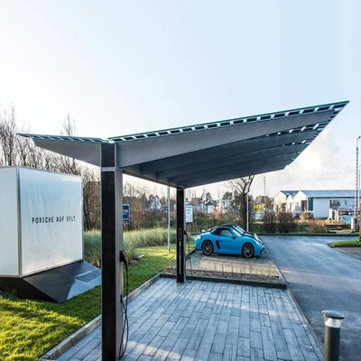 Un bon prix. Supports à énergie solaire de parking de module résidentiel de 60 degrés en ligne