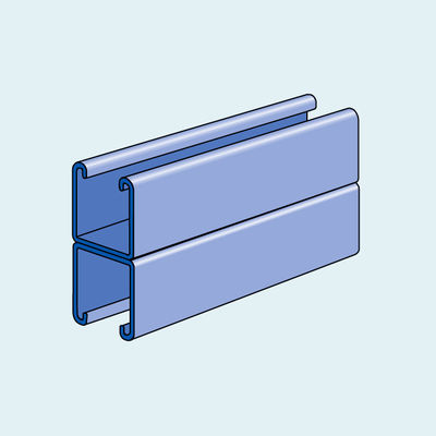 Un bon prix. La preuve de rouille a anodisé le rail en aluminium d'extrusion pour le système de support de picovolte en ligne