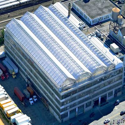 Un bon prix. Serre chaude agricole multi simple photovoltaïque de l'envergure Q235B en ligne