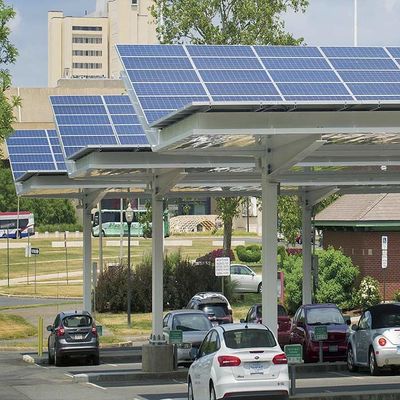 Un bon prix. Structures solaires de parking du SUS 304 d'AL 6005-T5 pour des projets classés ouverts en ligne
