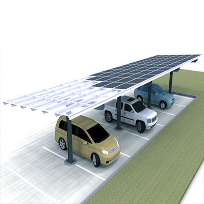 Un bon prix. Systèmes solaires de parking résidentiel commercial de HDG Q345 en ligne