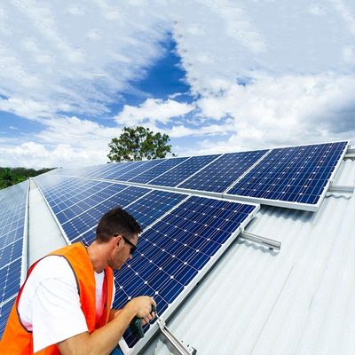 Un bon prix. système photovoltaïque solaire d'alliage d'aluminium de toit de tuile 30psf en ligne