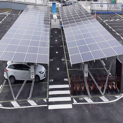 Un bon prix. Systèmes solaires de parking anticorrosif léger de cadre en acier en ligne
