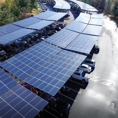 Un bon prix. parenthèse solaire de picovolte de picovolte de conception moderne de parking de structures de structure solaire solaire au sol ouverte de parenthèse en ligne
