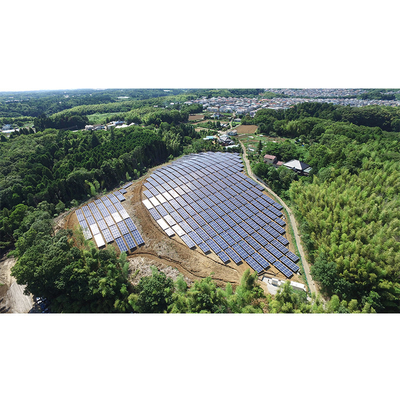 Un bon prix. Le poids léger d'OIN a galvanisé la structure solaire de parenthèse solaire de systèmes de picovolte montée par terre en acier en ligne