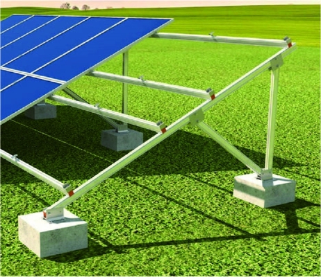 Un bon prix. La structure de support solaire de module de centrale encadre la parenthèse solaire de système de Kit Ground Mounting en ligne