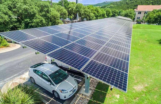 Un bon prix. Parenthèses solaires de parking de parking en aluminium imperméable de parking en ligne