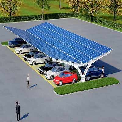 Disponible en OEM/ODM Panneau solaire de carport alliage d'aluminium acier galvanisé